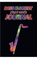 Bass Clarinet Player Music Journal: Music Blank Sheets Notebook for Musicians and Songwriters.(34 Awesome Music Notebooks)