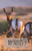 My Notes: The Most Famous Animals from Whole World Notebook, Journal, Note (110 Pages, Blank, 6 X 9)
