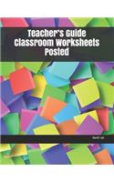 Teacher's Guide Classroom Worksheets Posted