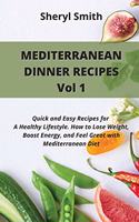 MEDITERRANEAN DINNER RECIPES Vol 1