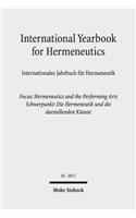 International Yearbook for Hermeneutics / Internationales Jahrbuch für Hermeneutik