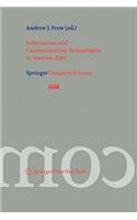 Information and Communication Technologies in Tourism 2005: Proceedings of the International Conference in Innsbruck, Austria, 2005