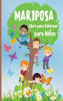 Mariposa Libro para Coloreas para Niños