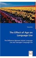 The Effect of Age on Language Use