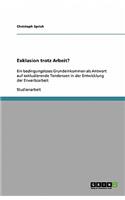 Exklusion trotz Arbeit?