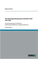 Der EU-Integrationsprozess zwischen 1947 und 1963