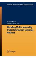 Modeling Multi-Commodity Trade: Information Exchange Methods