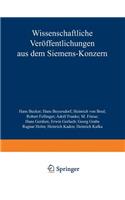 Wissenschaftliche Veröffentlichungen Aus Dem Siemens-Konzern