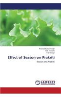 Effect of Season on Prakriti