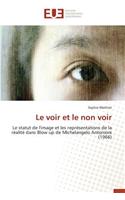 Voir Et Le Non Voir