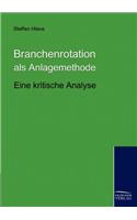 Branchenrotation als Anlagemethode