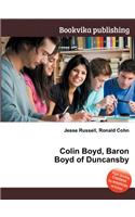 Colin Boyd, Baron Boyd of Duncansby