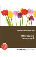 Heliotropium Anderssonii: (English)
