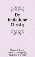 De imitatione Christi