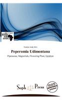 Peperomia Udimontana