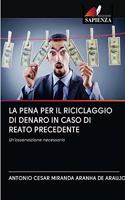 Pena Per Il Riciclaggio Di Denaro in Caso Di Reato Precedente
