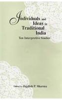 Individuals and Ideas in Traditional India