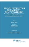 Health Information Management: What Strategies?