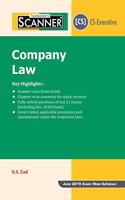 Scanner-Company Law (CS-Executive) (For June 2019 Exam-New Syllabus)