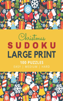 Christmas Sudoku Large Print