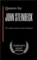 Quotes by John Steinbeck