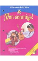 Holt Spanish 2: !Ven Conmigo! Listening Activities