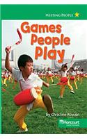 Harcourt Social Studies: Reader 6-Pack Above-Level Grade 1 Games People Play