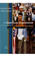 The American Experiment, Volume 2 Since 1865