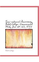 Semi-Centennial Anniversary, Beloit College