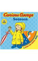 Curious George Seasons (Cgtv Spin-The-Wheel Board Book)