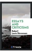 Essays and Criticisms