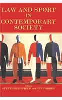 Law and Sport in Contemporary Society