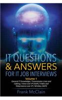 It Questions & Answers for It Job Interviews