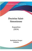 Doctrine Saint-Simonienne: Exposition (1854)(French)