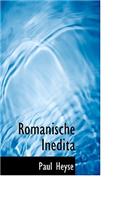 Romanische Inedita: (German)