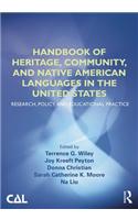 Handbook of Heritage, Community, and Native American Languages in the United States