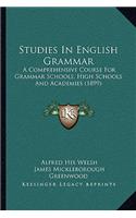Studies In English Grammar
