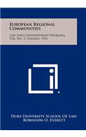 European Regional Communities