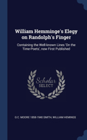 William Hemminge's Elegy on Randolph's Finger