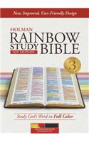 Rainbow Study Bible-KJV-Kaleidoscope