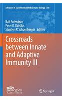 Crossroads Between Innate and Adaptive Immunity III