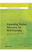 Expanding tertiary education for well-paid jobs