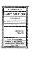 L'Art poétique de Boileau - Tome III