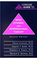 Concise Guide to Brief Dynamic and Interpersonal Therapy