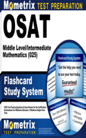 Osat Middle Level/Intermediate Mathematics (025) Flashcard Study System