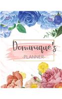 Dominique's Planner: Monthly Planner 3 Years January - December 2020-2022 - Monthly View - Calendar Views Floral Cover - Sunday start