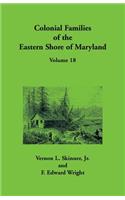 Colonial Families of the Eastern Shore of Maryland, Volume 18