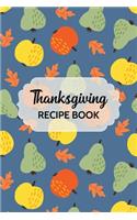 Thanksgiving Recipe Book
