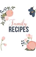 My Family Recipes Notebook