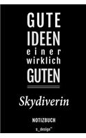 Notizbuch für Skydiver / Skydiverin